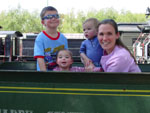 Barbara-Lee and the kids, February 2008