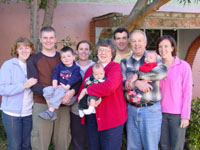 Tim's family in Puebla for Christmas!