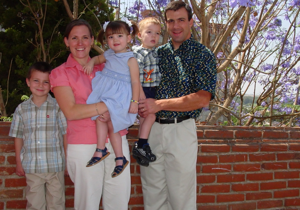 Our family, April 2009