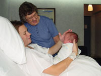 Gavin, Barbara-Lee, and Grandma