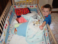 Drew with his brother & sister