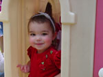 Fiona keeping house, March 2008