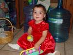 Fiona's Easter dress, March 2008