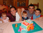 Fiona and Gavin turn 1!  September 28, 2007