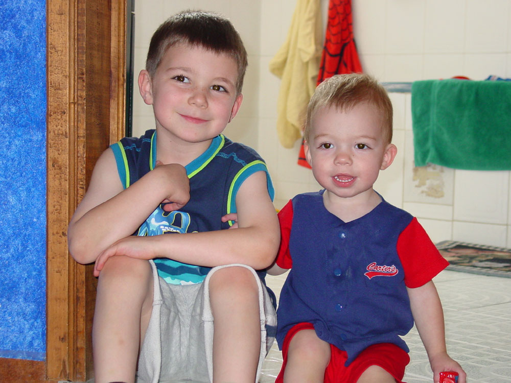 Buddies: Gavin and Drew