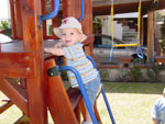 Gavin climbing 