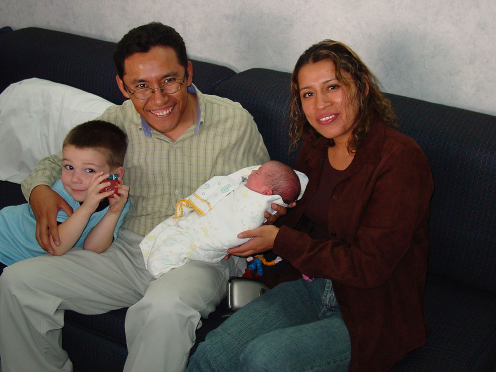 Miguel, Socorro, Jessi & Drew with Fiona