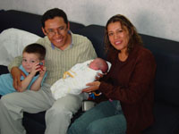 Miguel, Socorro, Jessi & Drew with Fiona