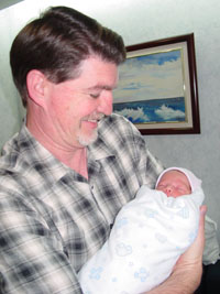 Ricardo Hudson con Gavin