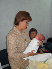 Rosario con Fiona