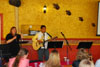 Chris and Michele sang