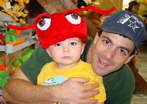 Drew in silly hat