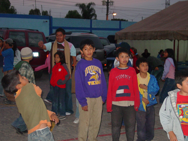 Boys at the orphanage