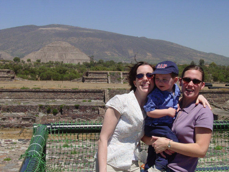 Jana, Drew & BL on Pyramids