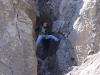 Miguel going down / Miguel bajando